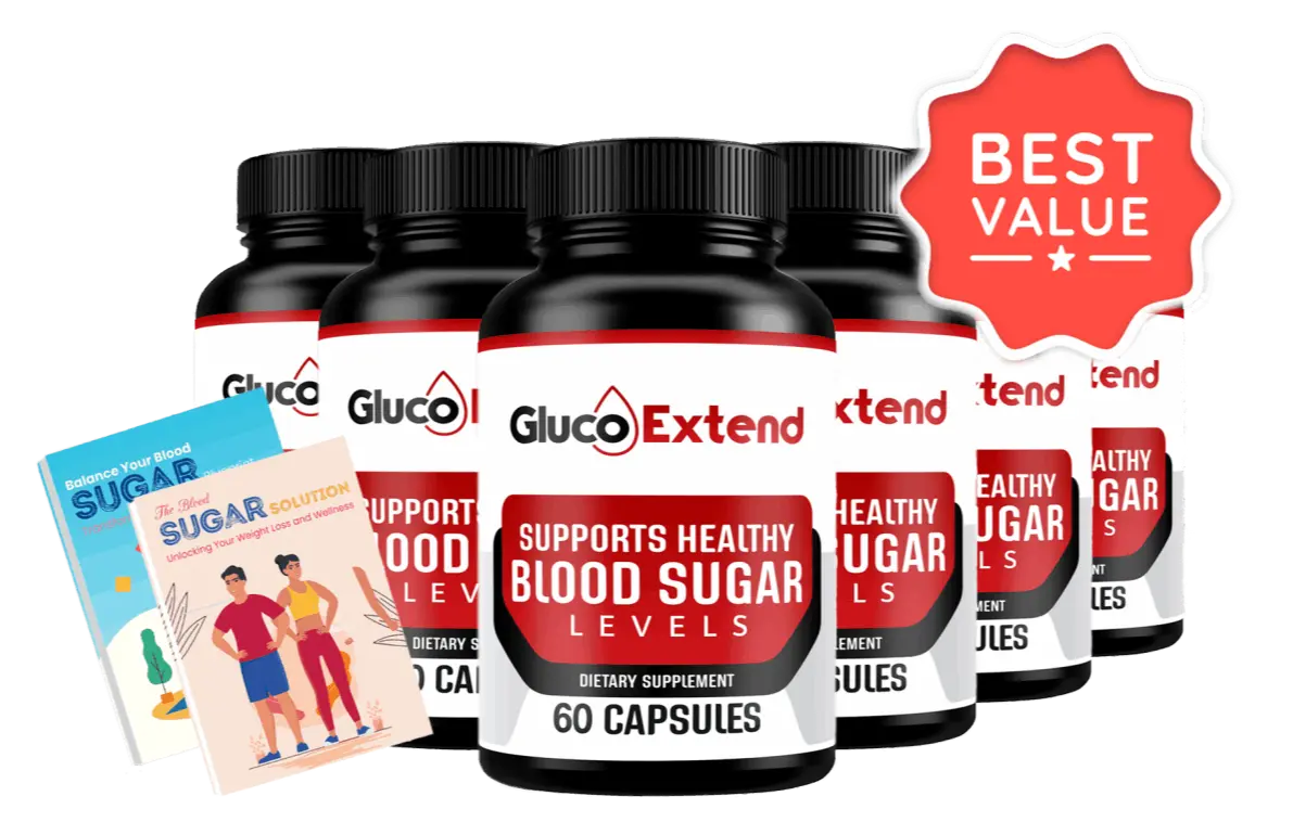 gluco extend 6 bottles pack